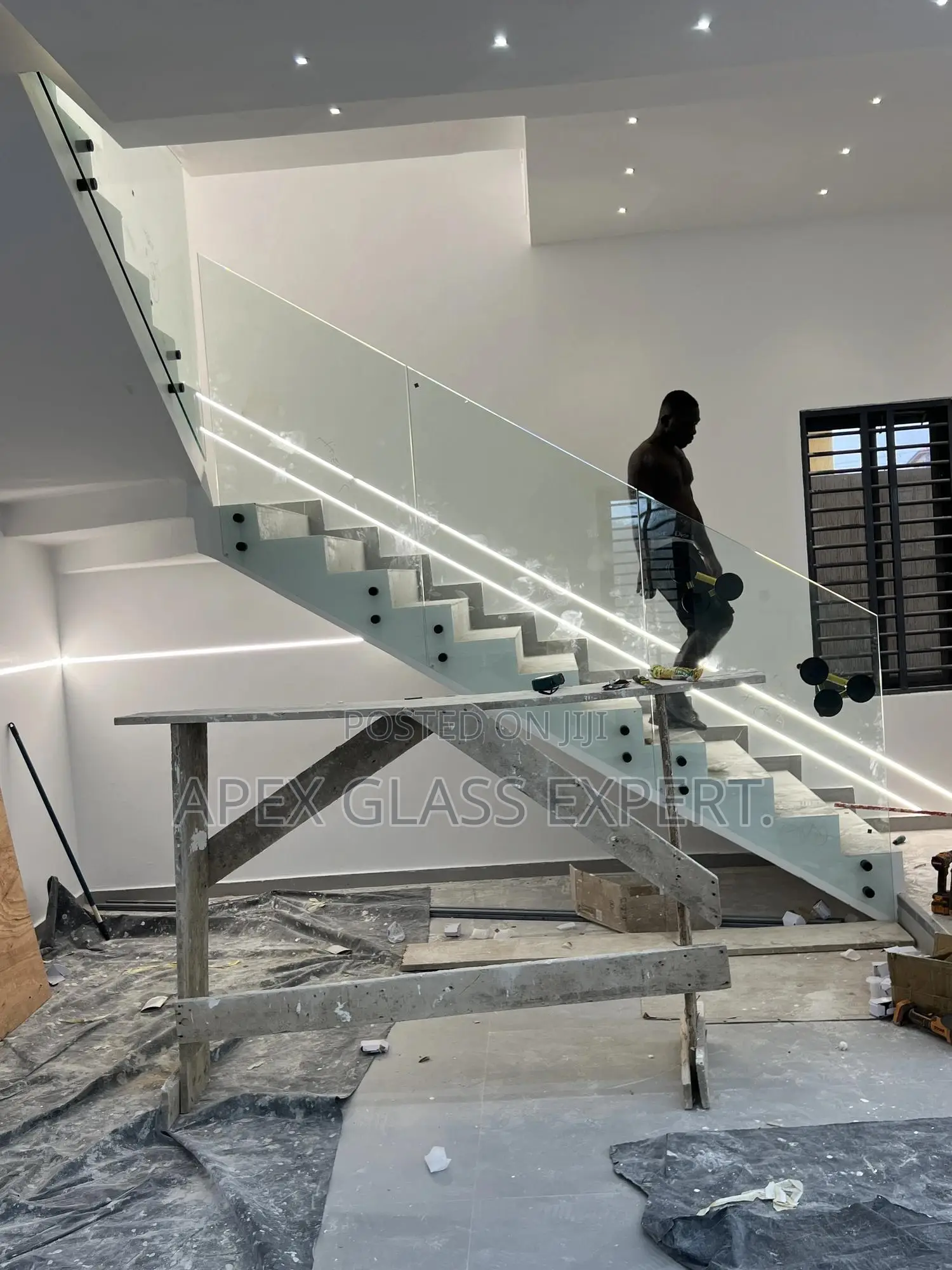 Glass Staircase