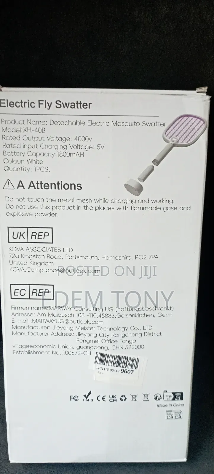 Palone Electric Fly Swatter