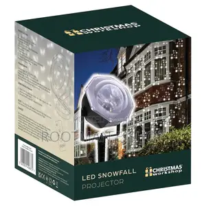 Christmas Workshop Led Snowfall Projecter