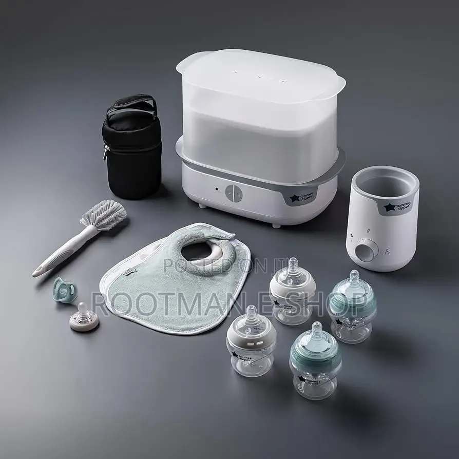 Tommee Tippee Closer to Nature Complete Feeding Set, Electric Steam.