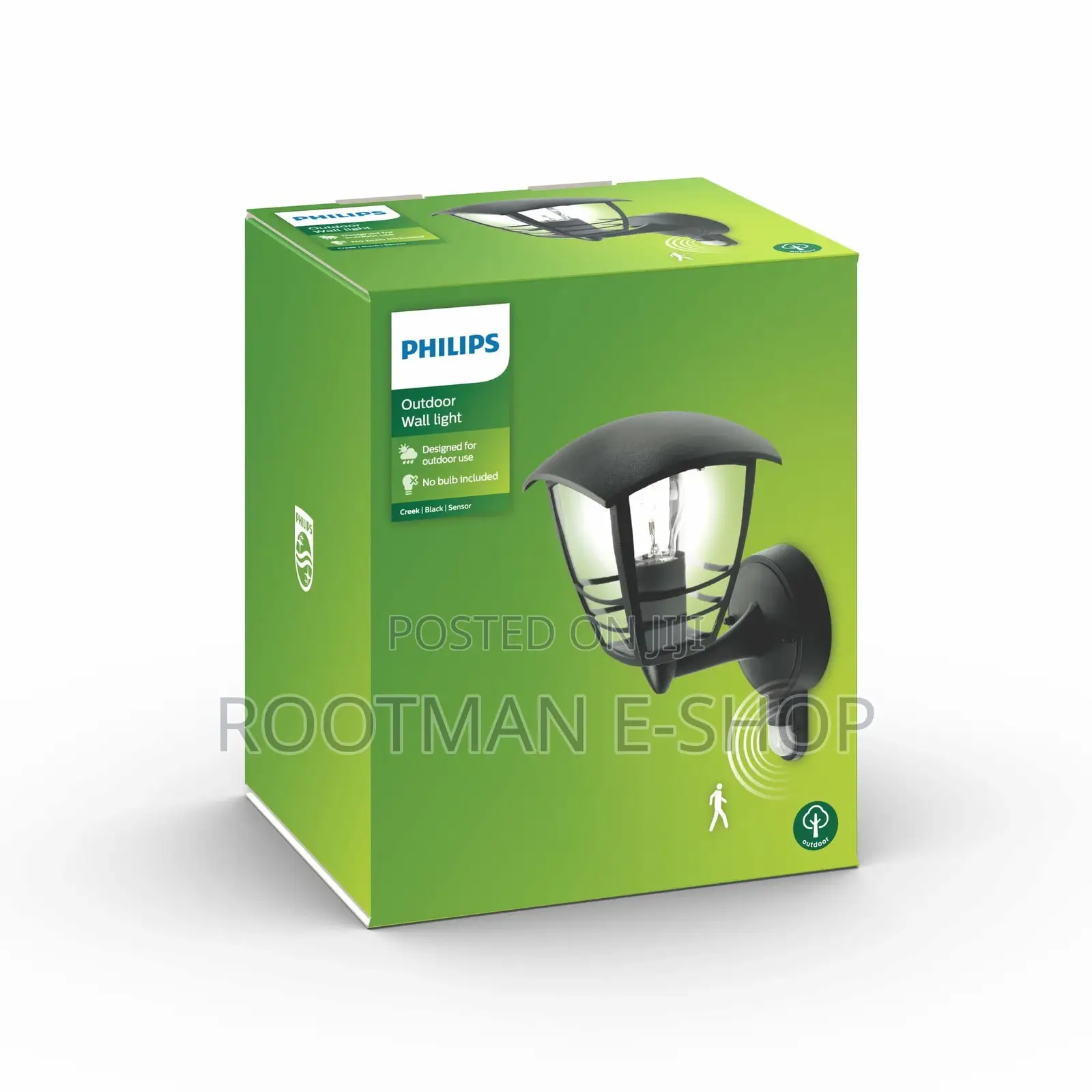 Philips Mygarden Creek Outdoor Wall Light (Requires 1 X 60 W E27 Bulb)