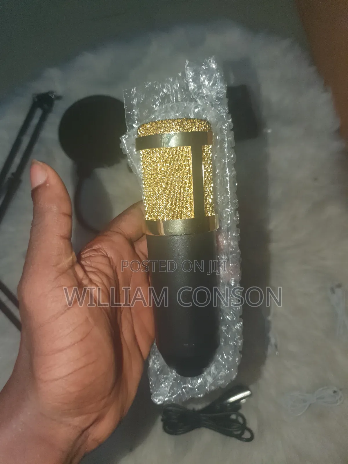 Condenser Microphone With Sound Card