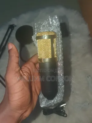 Condenser Microphone With Sound Card