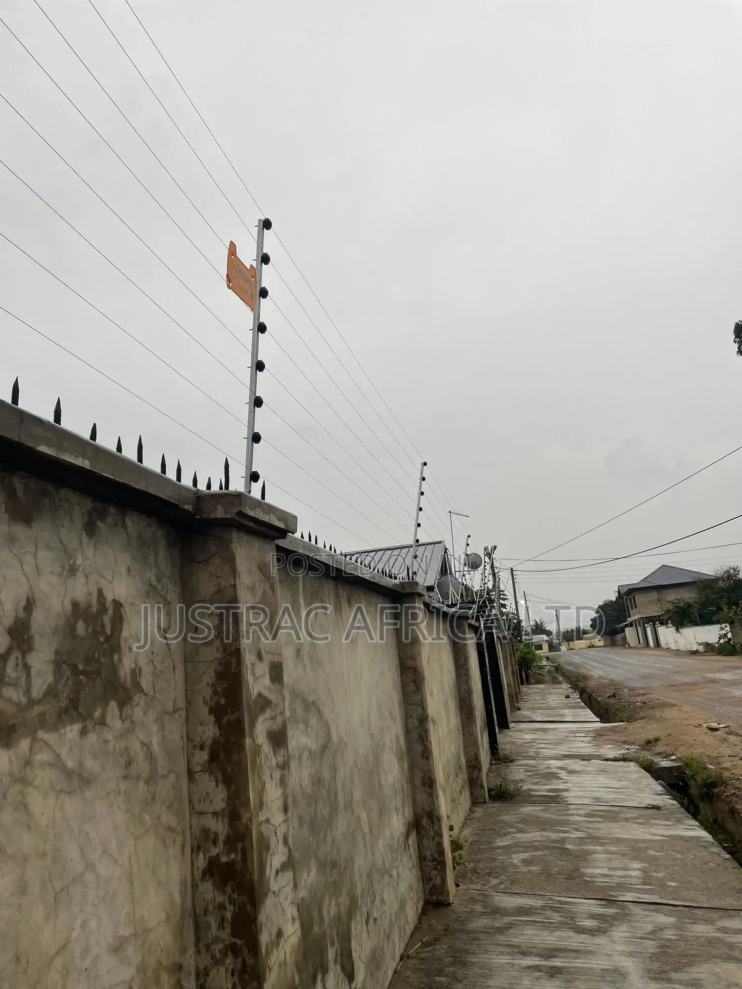 8 Lines Electric Fencing and CCTV