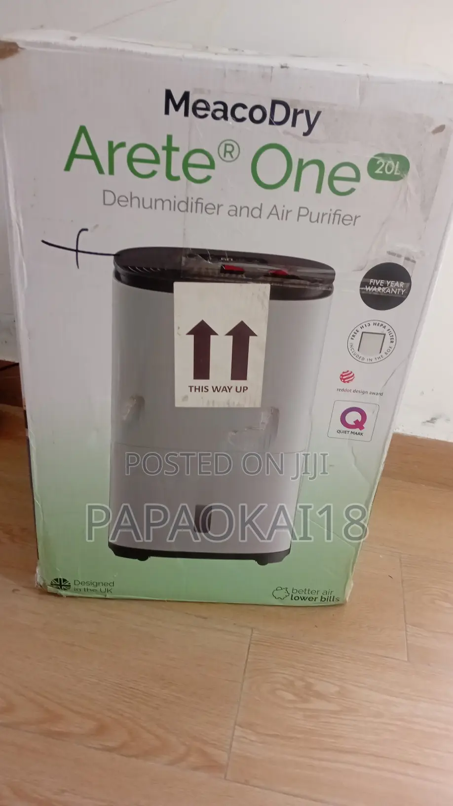 Meacodry Arete One 20l Dehumidifier / Air Purifier