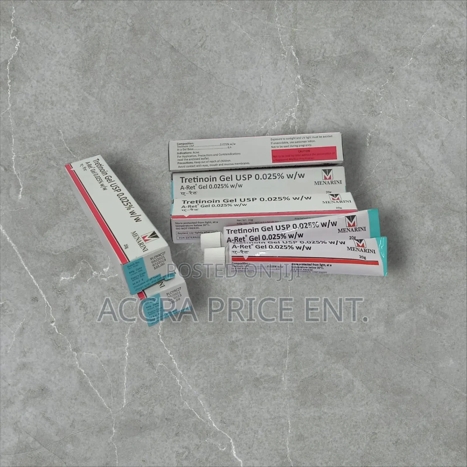 Original Tretinoil Cream 0.01%,0.025% Very Effective (654632)