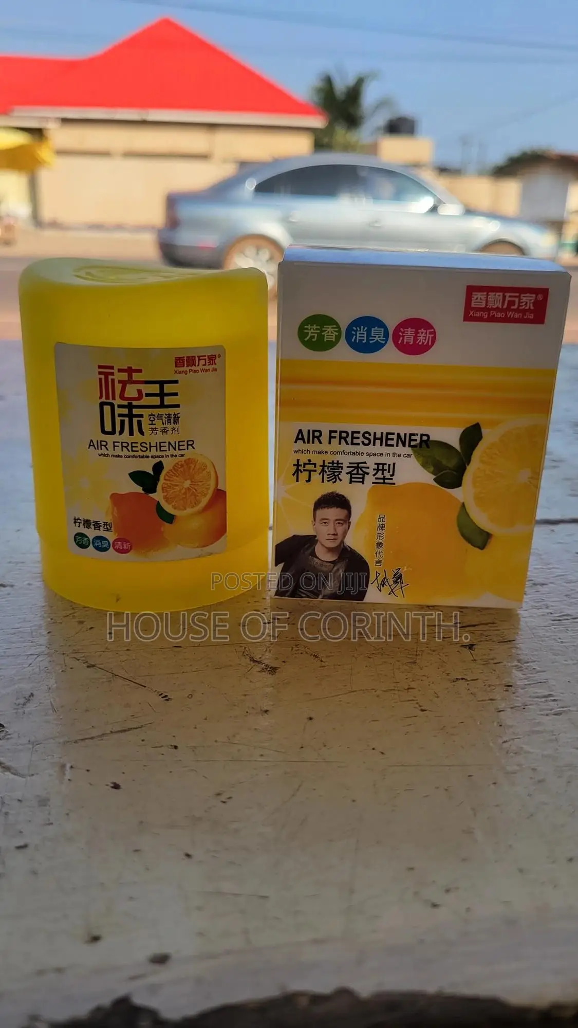 Air Refreshner for Cars (Lemon , Apple , Pineapple)