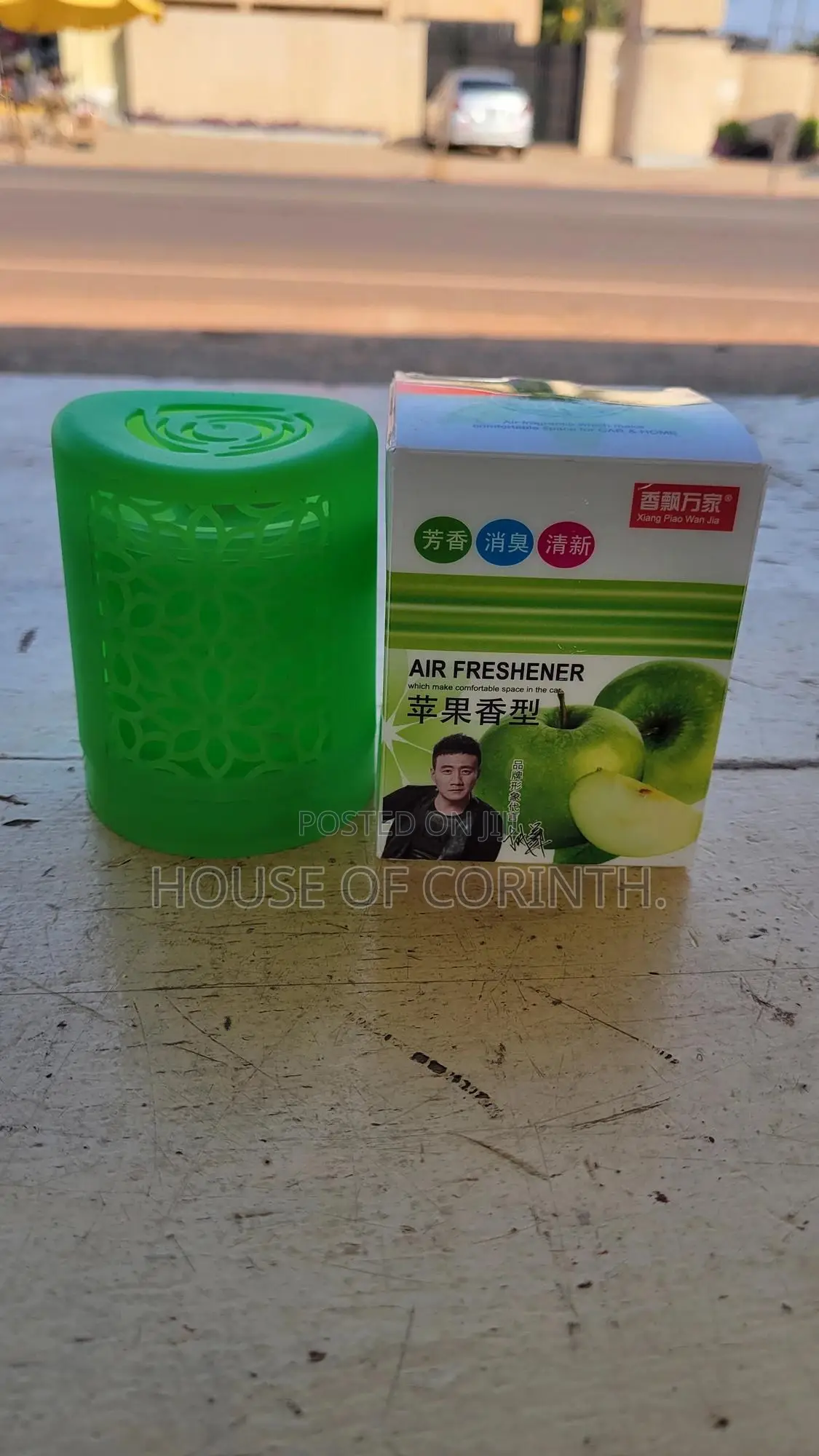 Air Refreshner for Cars (Lemon , Apple , Pineapple)