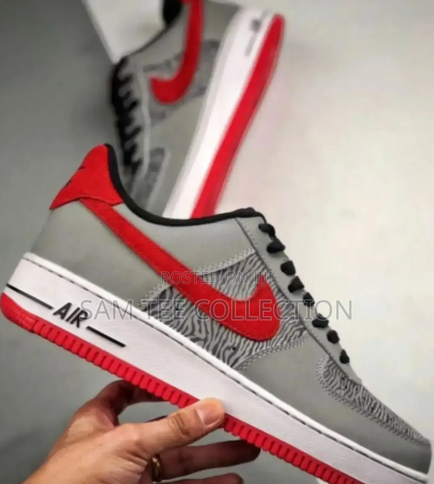 Nike Air Force 1 Cream Grey