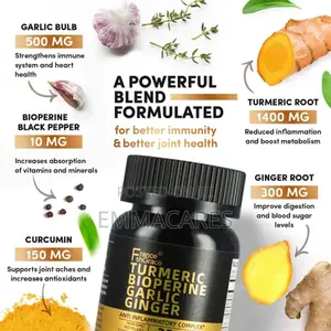 Organic Complex Tumeric, Curcumin