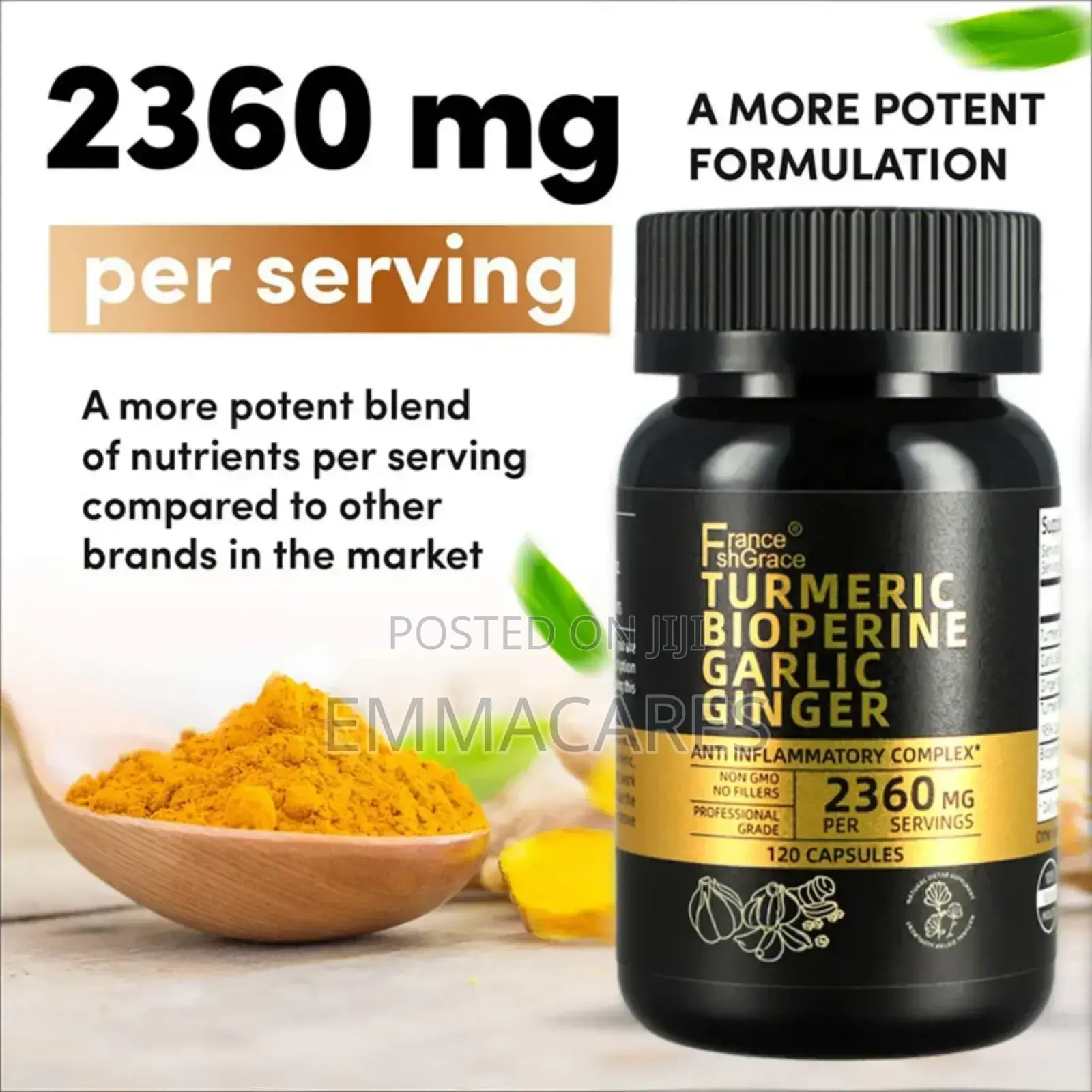 Organic Complex Tumeric, Curcumin