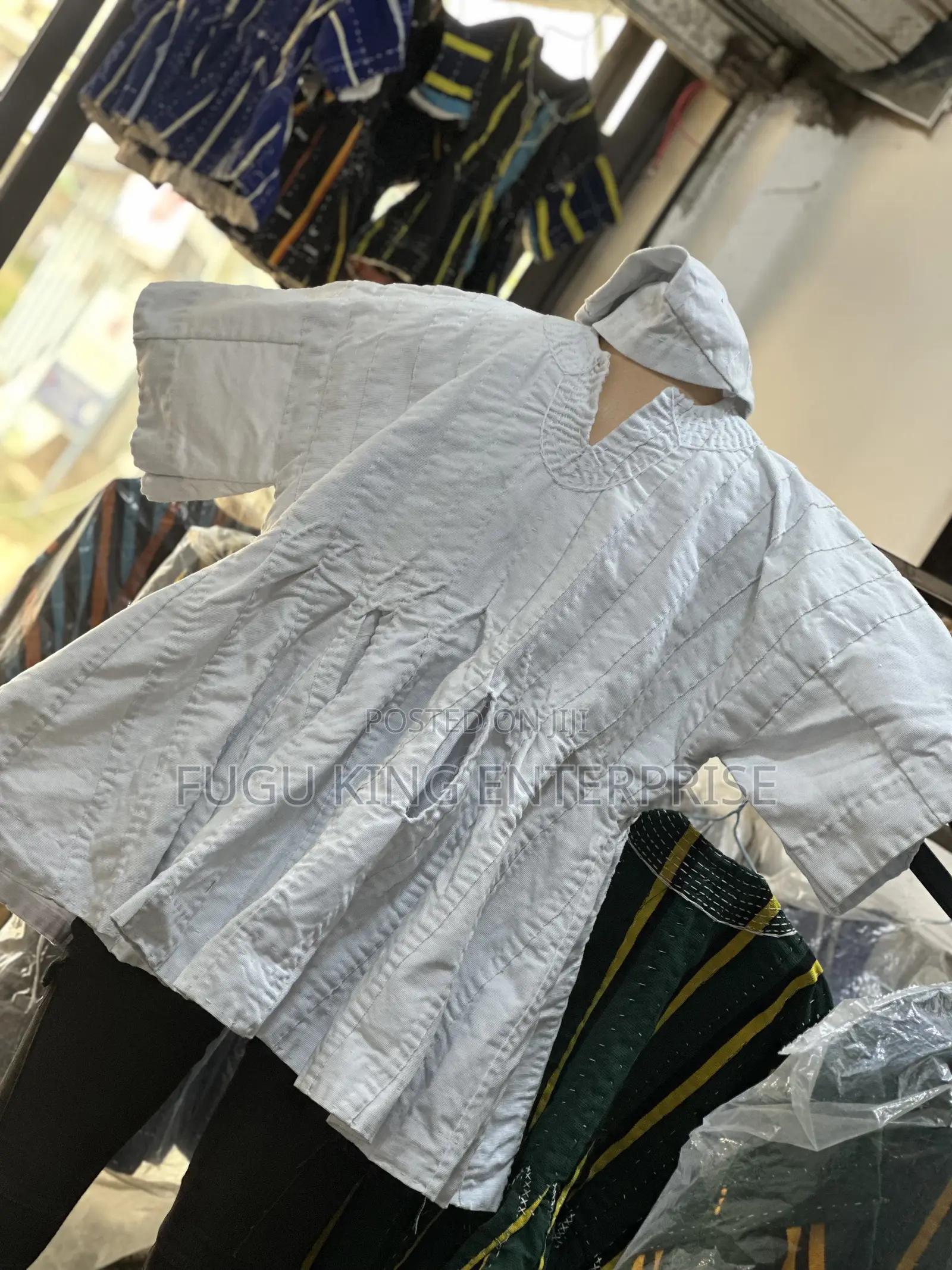 All White Men Fugu/Batakali/Smock Available