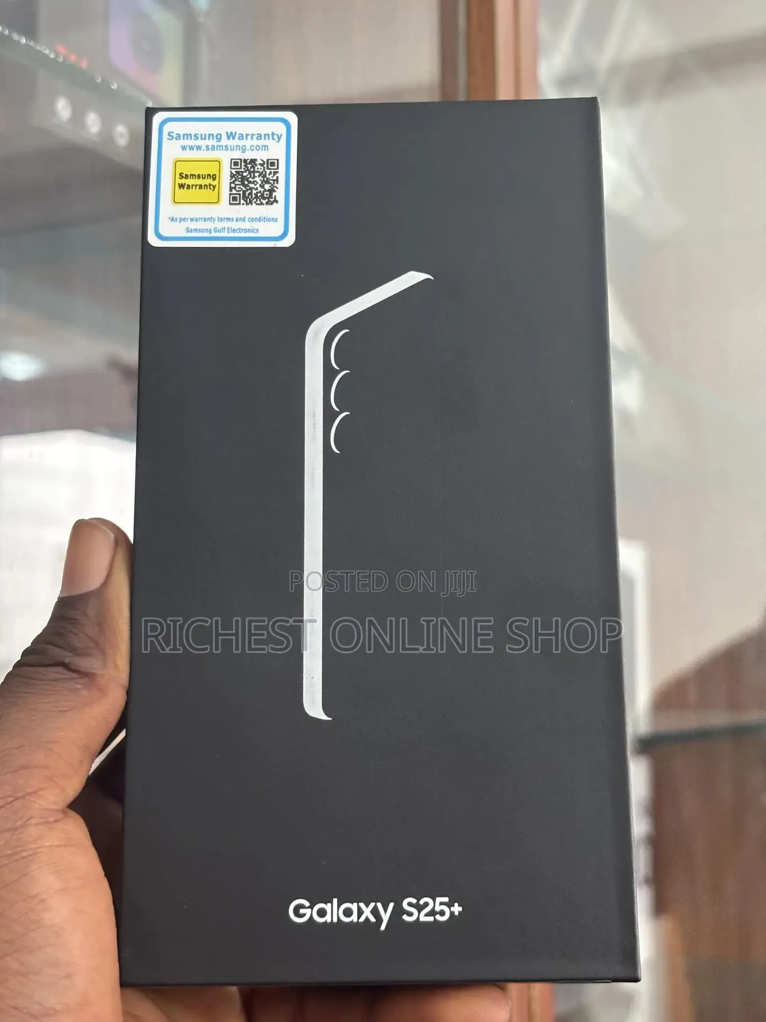 New Samsung Galaxy S25+ 256 GB Black