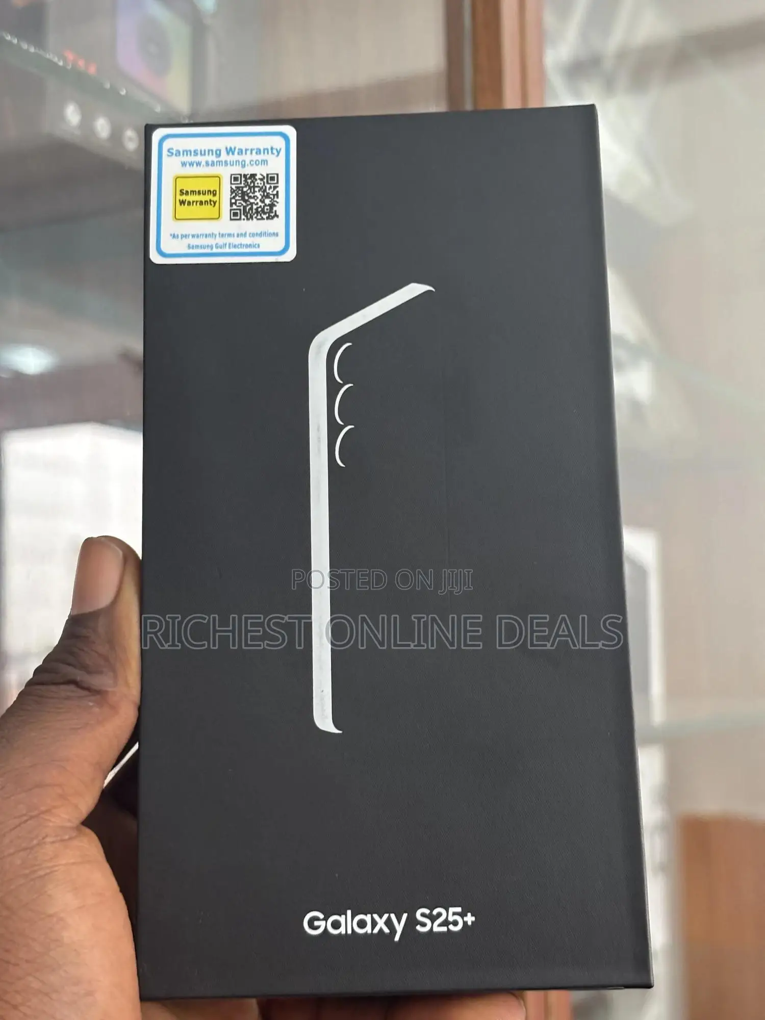 New Samsung Galaxy S25+ 256 GB Black