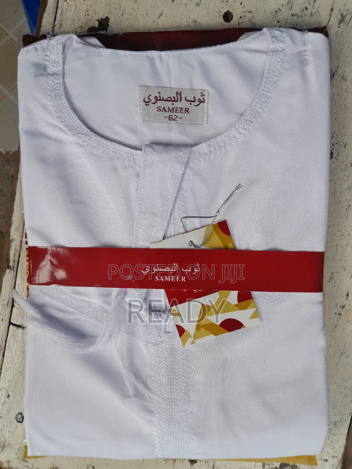 White Jalabiya Longsleeves