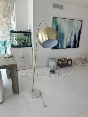 Modern Gold Floor Lamp – Stylish