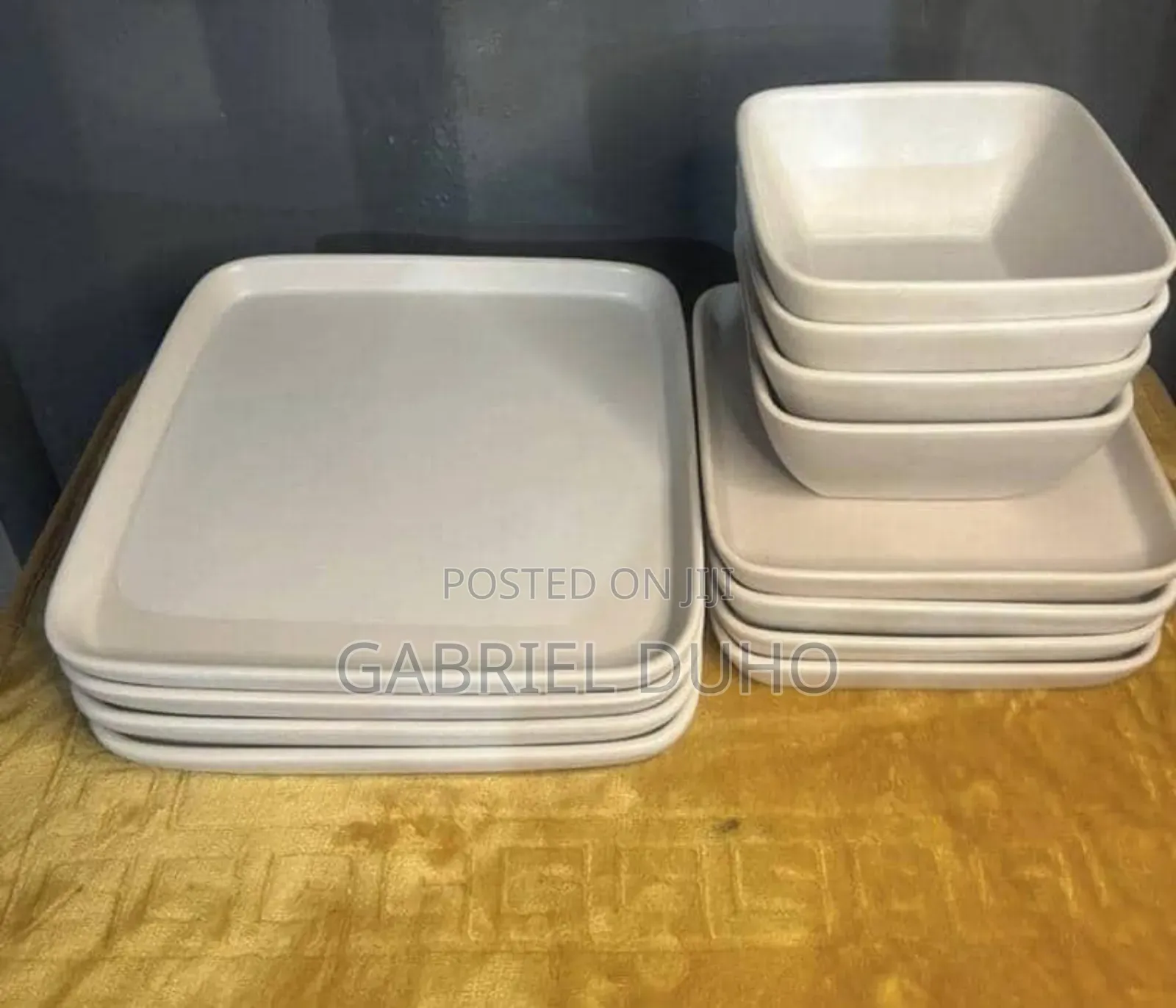 12pcs Square Dinner Set