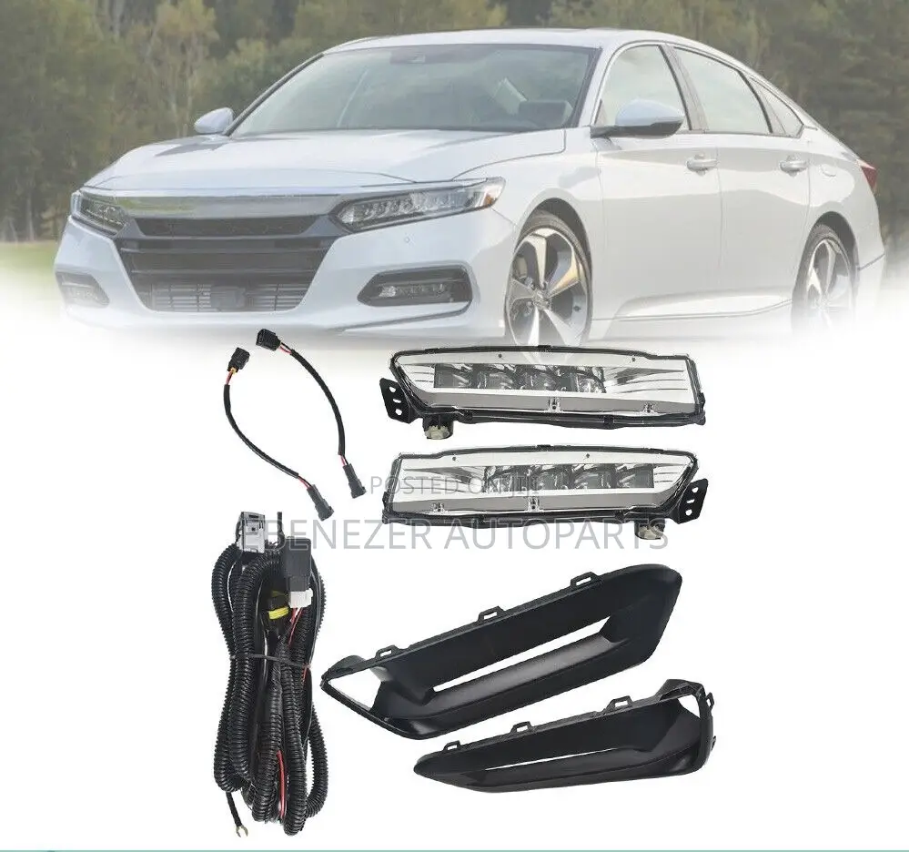 Honda Accord Foglights And Covers 2018 2019 2020 2021 2022