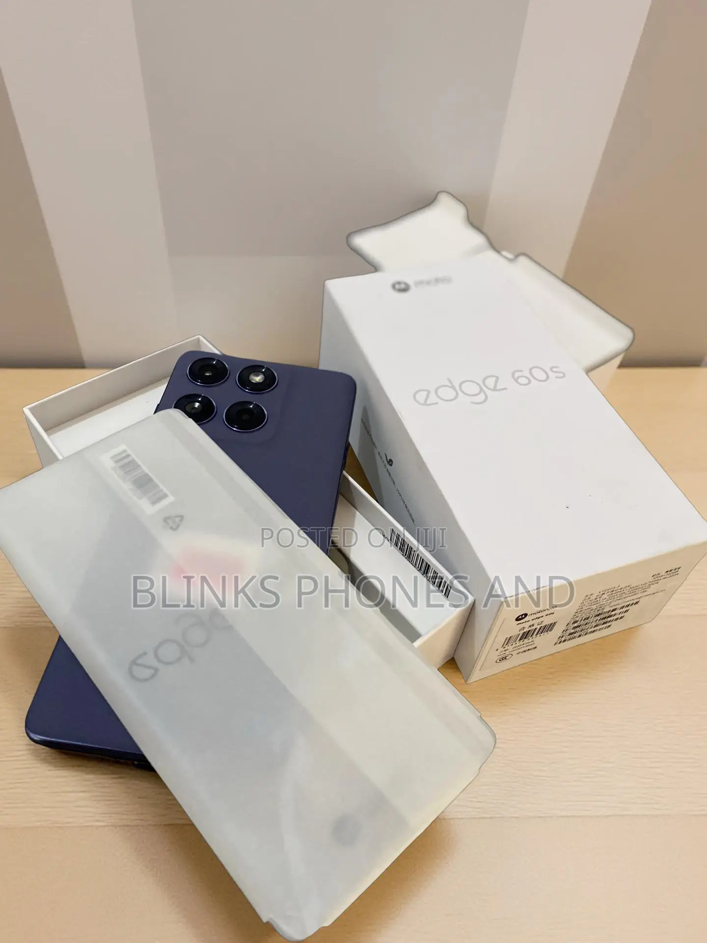 New Motorola Edge 60 512 GB Blue