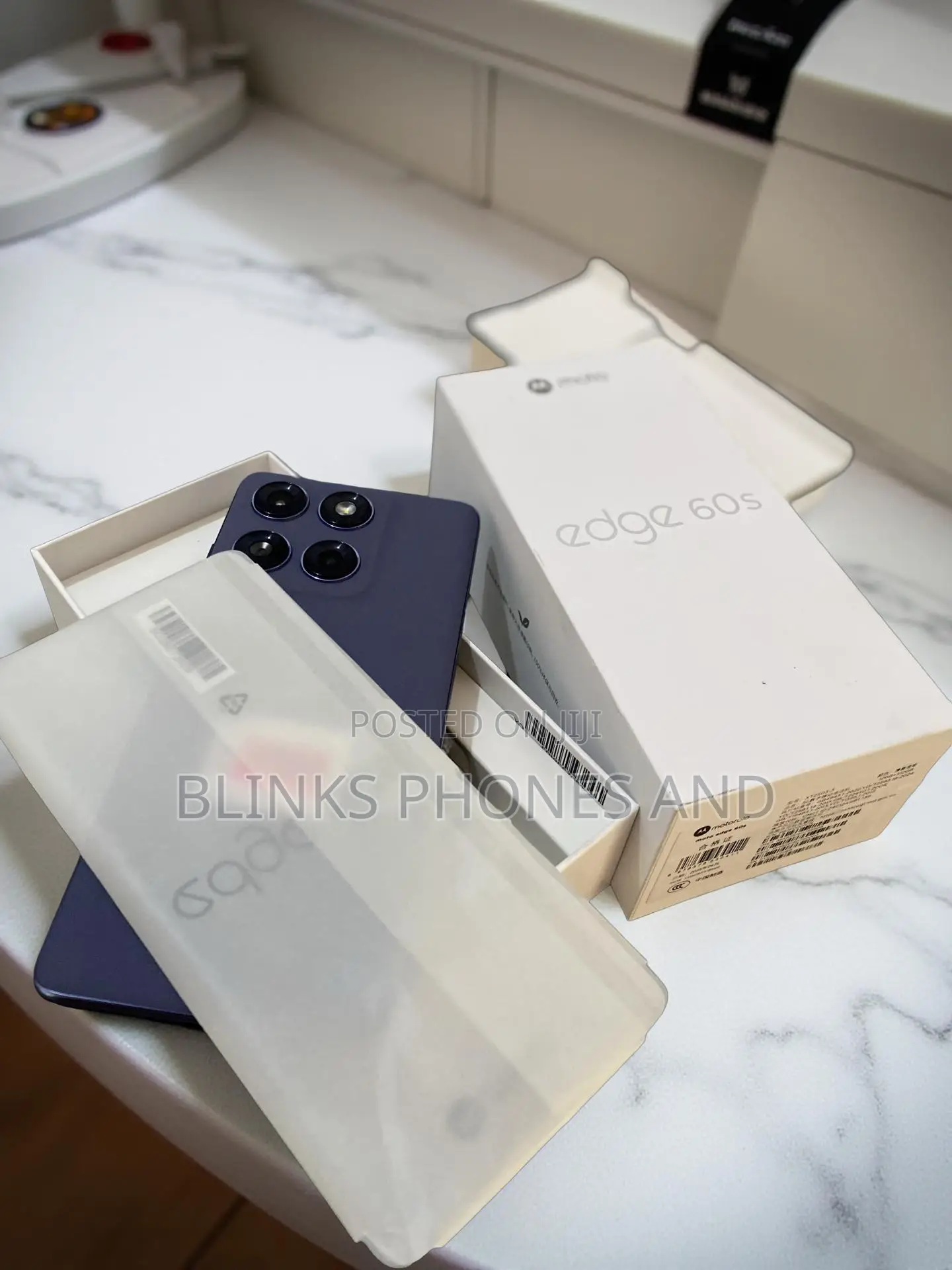 New Motorola Edge 60 512 GB Blue