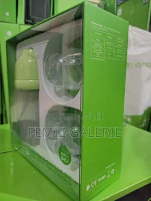 Oraimo Purebottle 240 240ml Anti-Colic Silicone Glass Baby Bottle