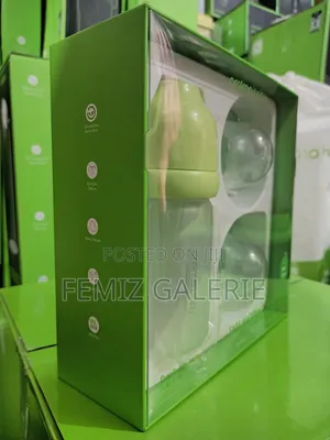 Oraimo Purebottle 240 240ml Anti-Colic Silicone Glass Baby Bottle