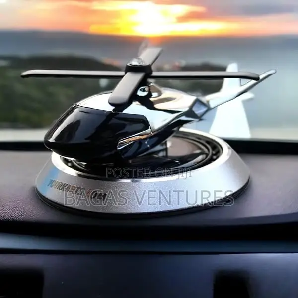 Helicopter Solar-Powered Car Air Freshener