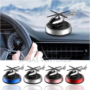 Helicopter Solar-Powered Car Air Freshener