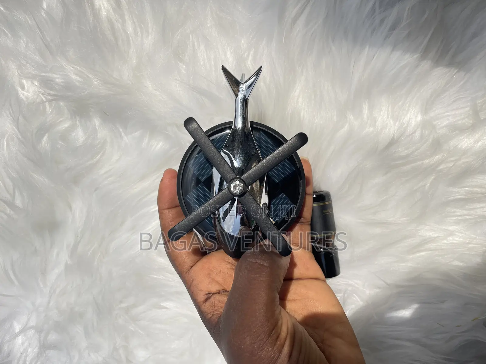Helicopter Solar-Powered Car Air Freshener