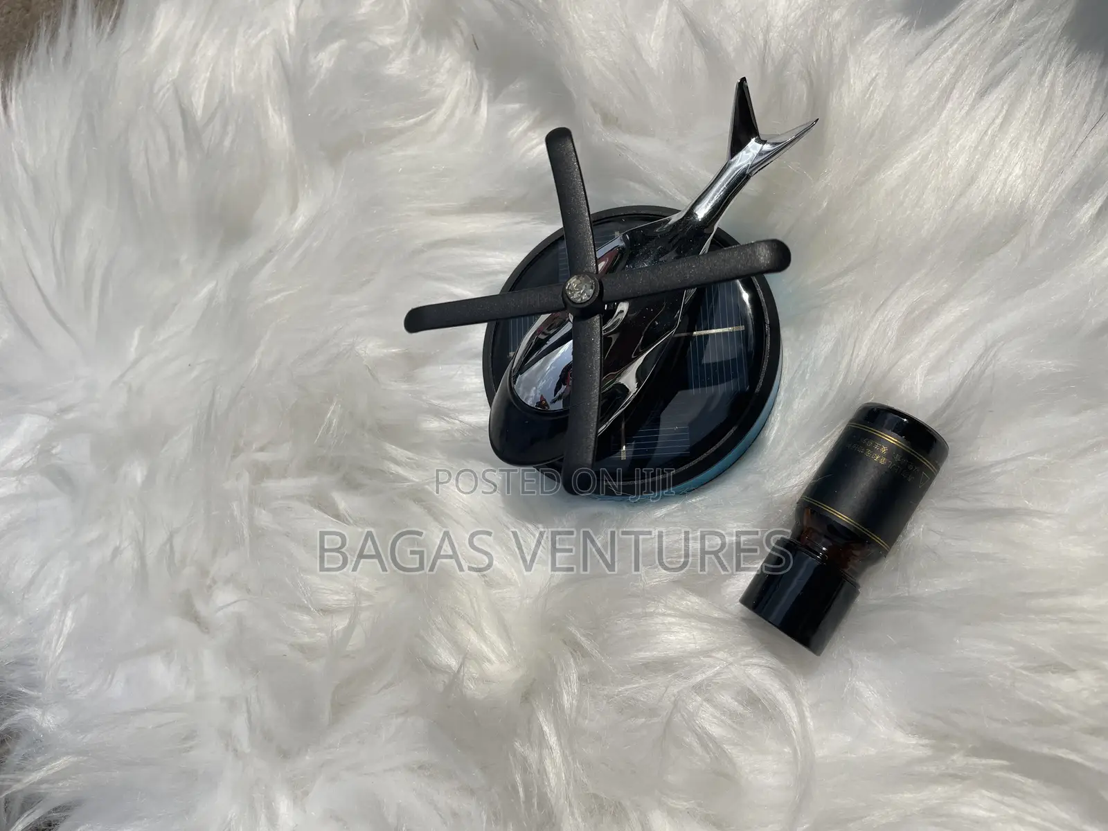 Helicopter Solar-Powered Car Air Freshener