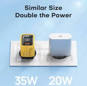 Asometech 35w Gan Charger Led Display