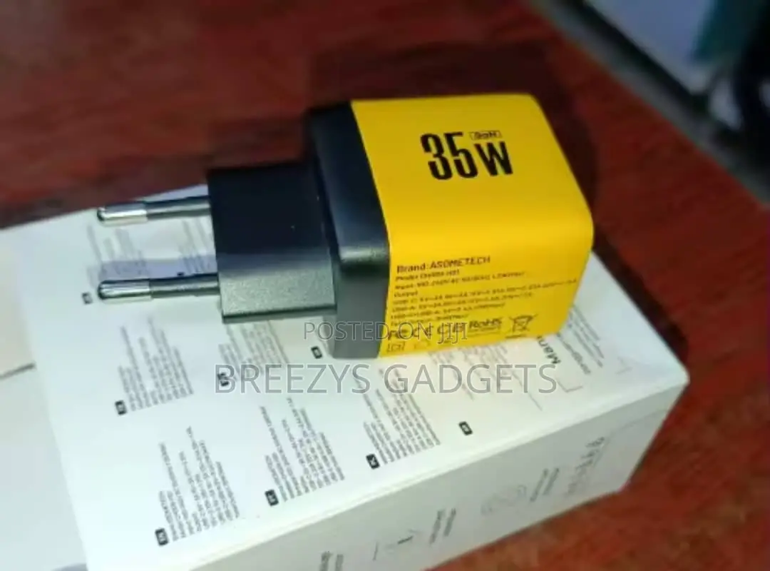 Asometech 35w Gan Charger Led Display