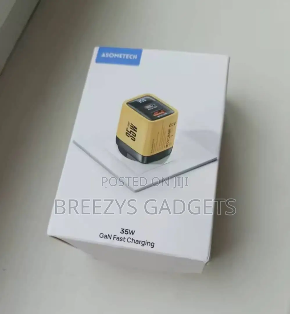 Asometech 35w Gan Charger Led Display
