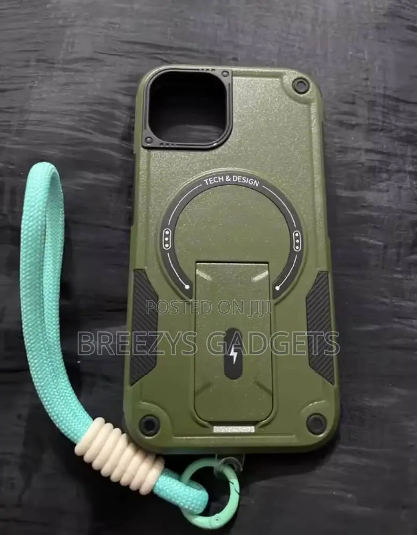 Cool Mecha for Magsafe Magnetic Stand Invisible Support iPhone Case