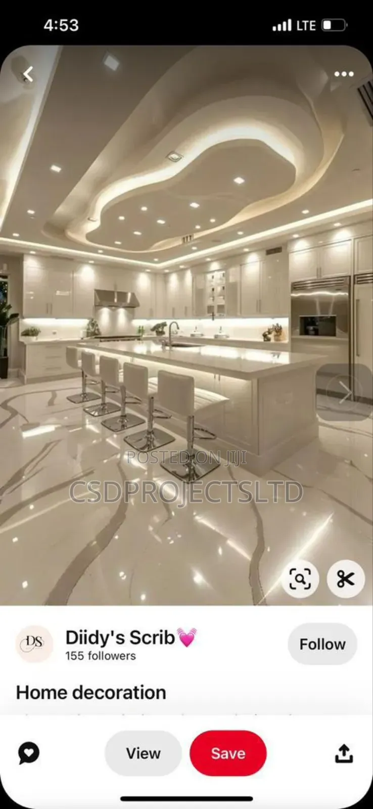 Professional Pop Ceiling Work