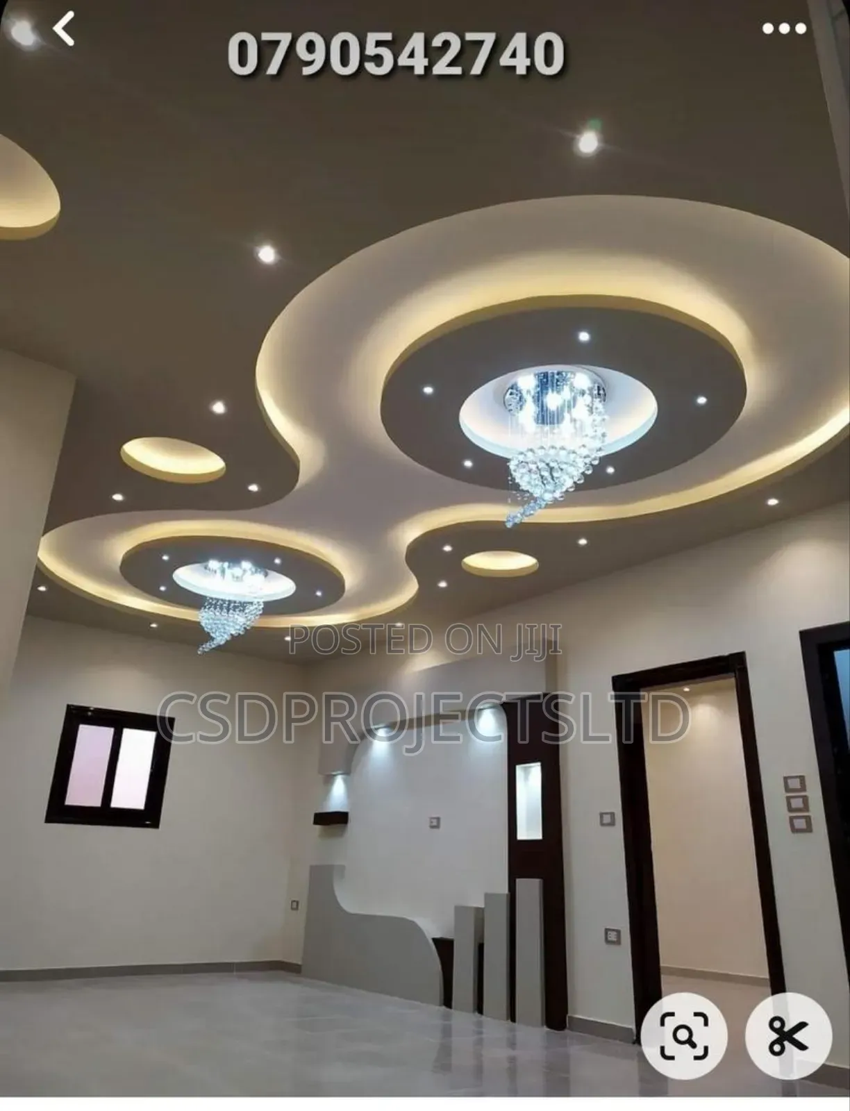 Professional Pop Ceiling Work