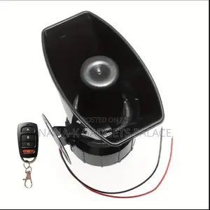 Wireless Siren With Remote and 7 Different Sounds.
