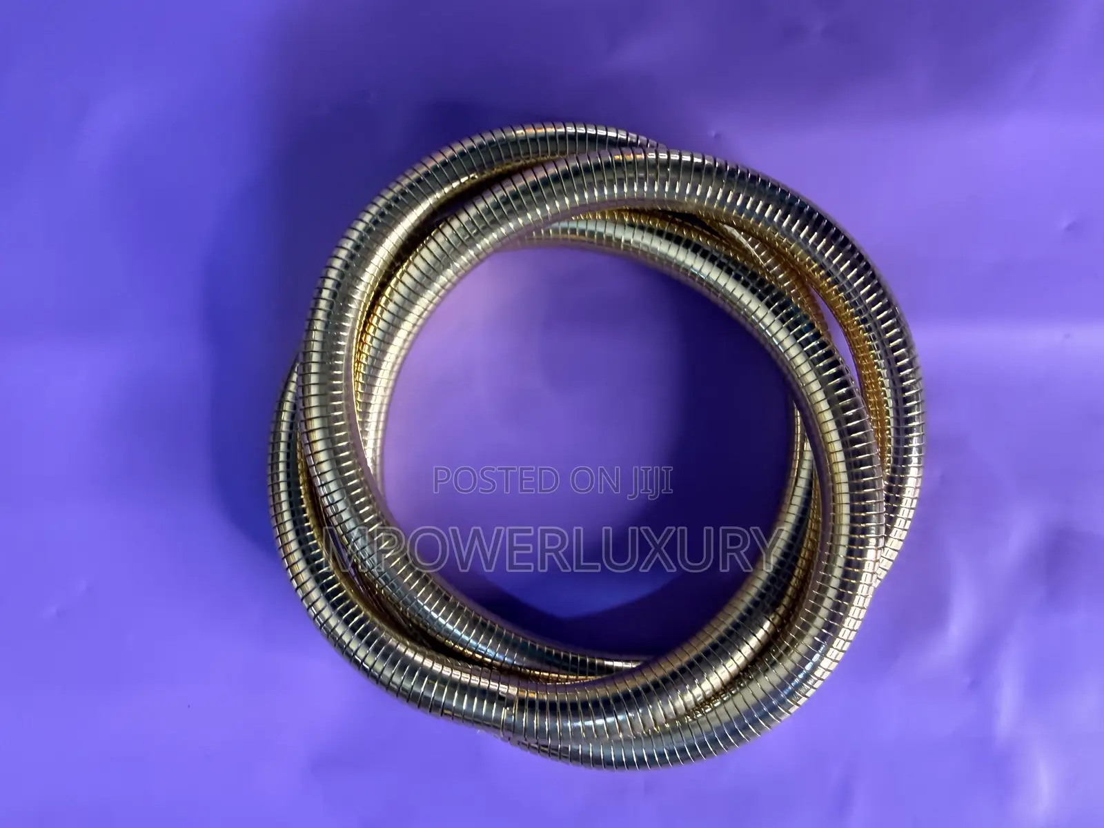 Chunky Bangle Stainless Steel