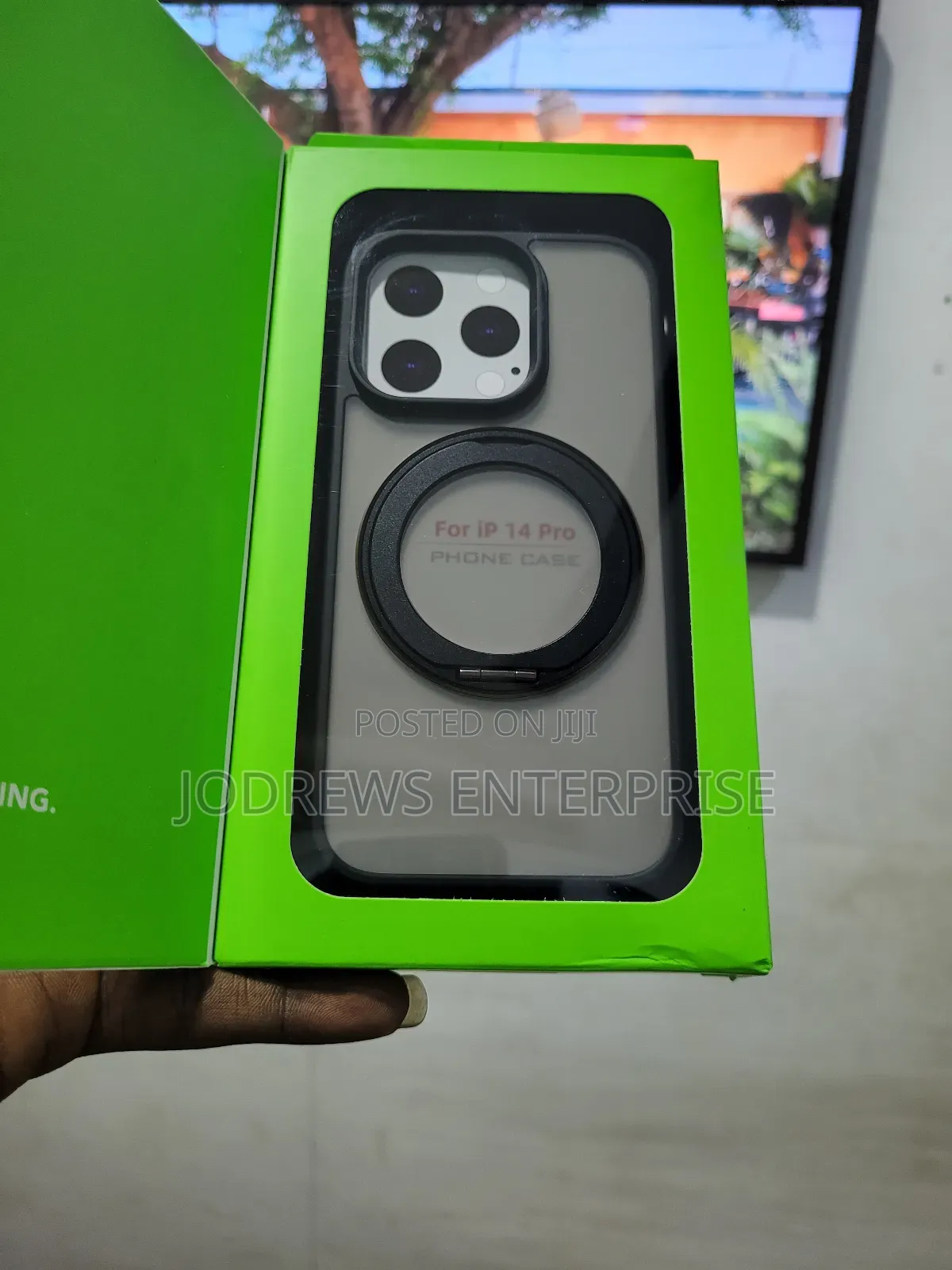 Oraimo Magnetic Phone Case With Holder for iPhone