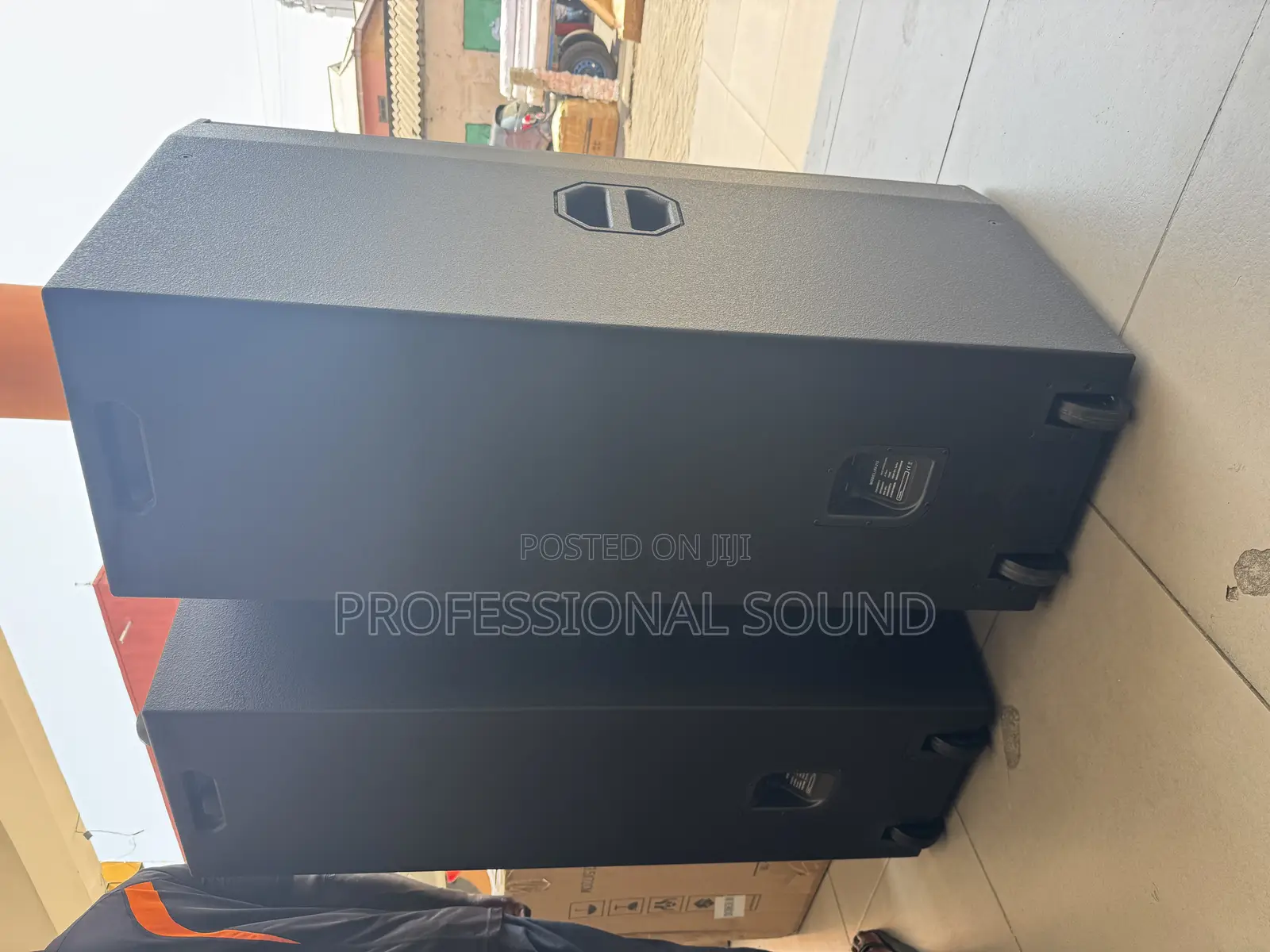 RCF Dual 15-Inch Pa Speakers