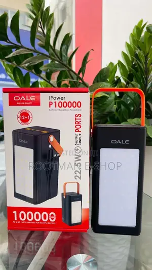 Long Lasting 100,000mah Oale Powerbank