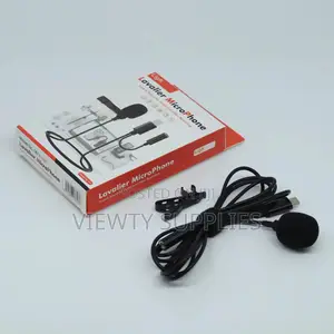 Mini Clip-on Lapel Lavelier Microphone for iPhone