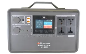 Binatone Portable Plug Play Power Station Pro With Solar Charging .