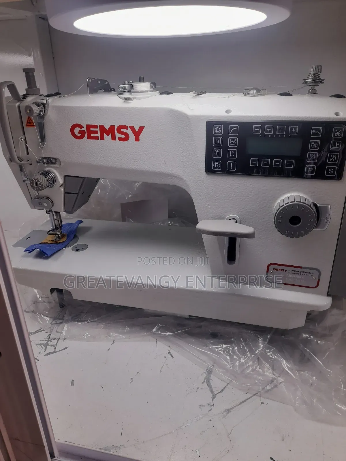 Brandnew Gemsy Full Digital Industrial Sewing Machine