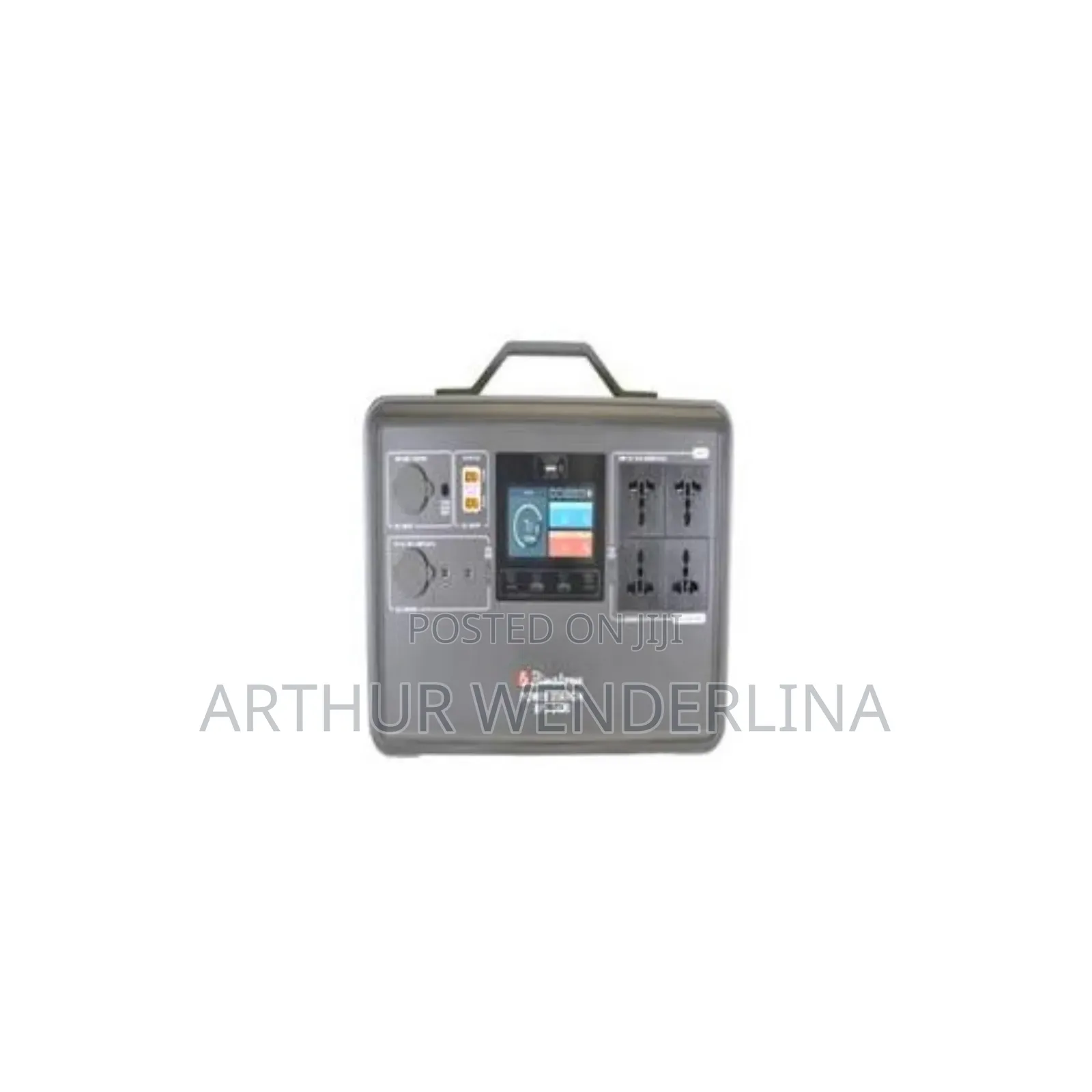 Binatone Portable Plug Play Power Station Pro With Solar Charging .