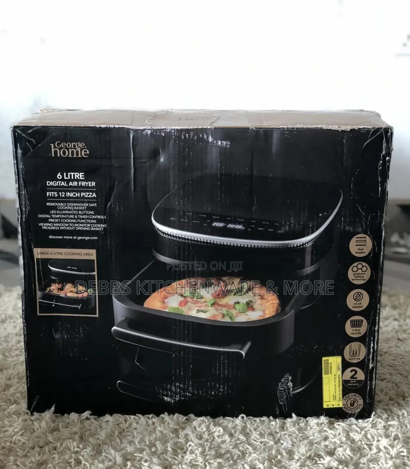 6litre Multi Purpose Air Fryer