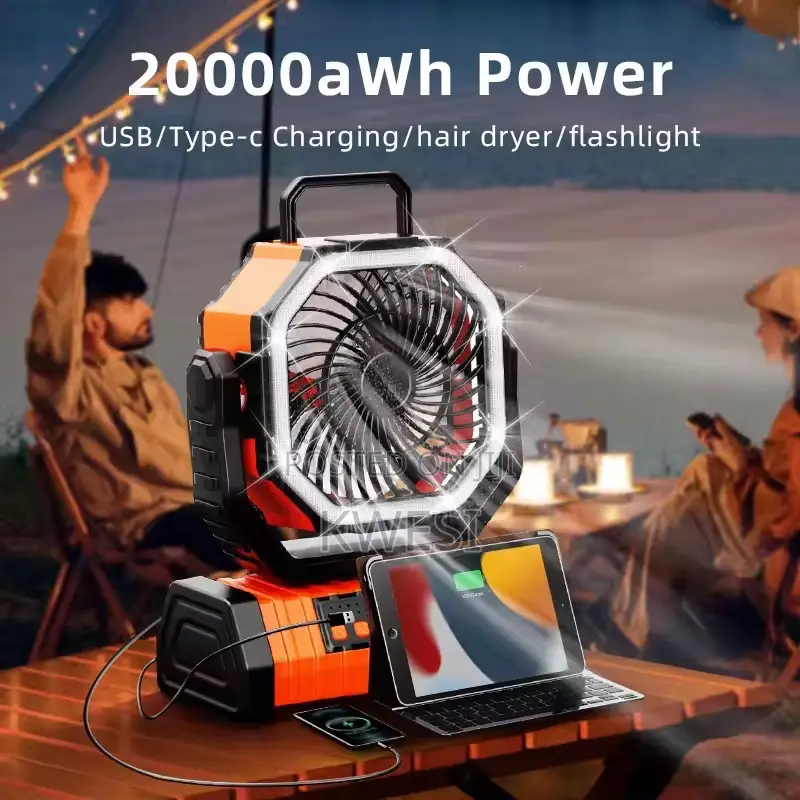 Powerful Fan and Powerbank