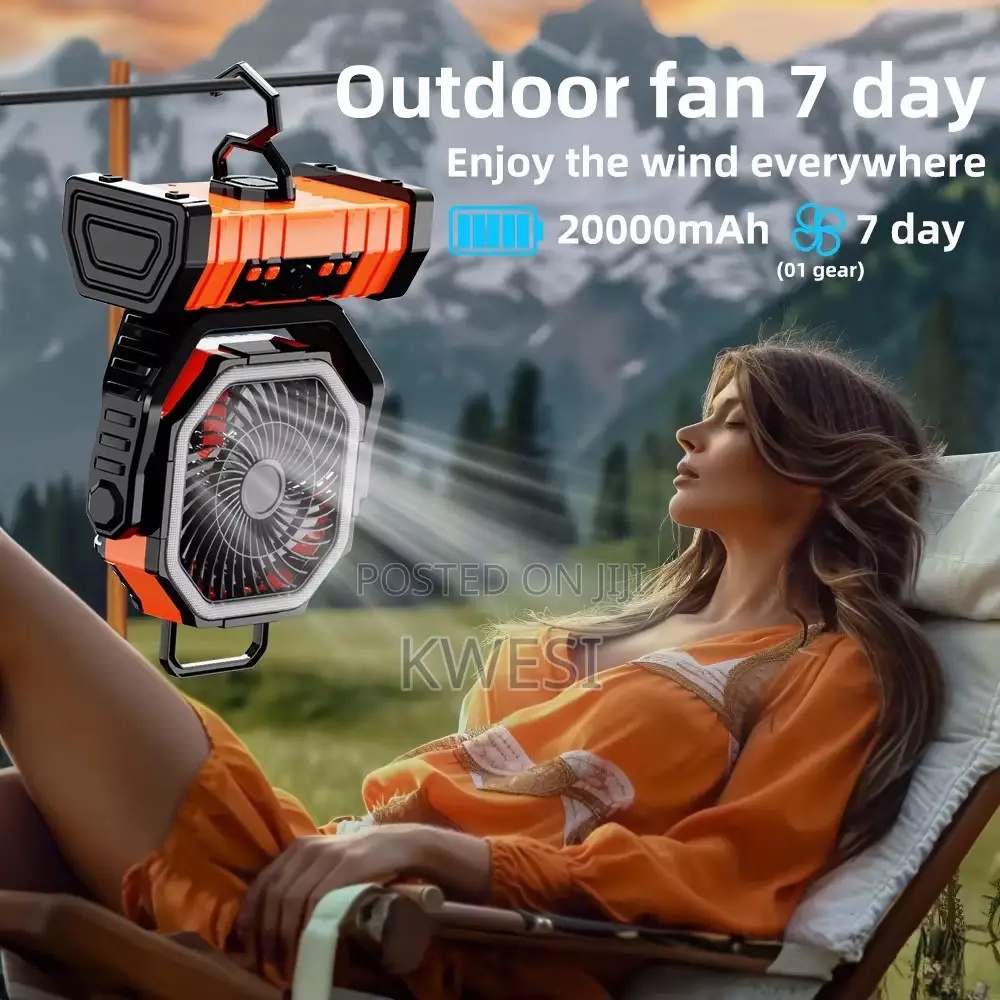 Powerful Fan and Powerbank