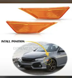 Honda Civic 2016 - 2021 Front Fender Side Marker Lights Available