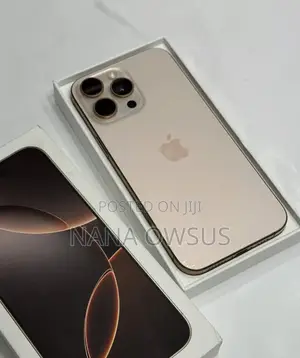 New Apple iPhone 16 Pro Max 256 GB Gold